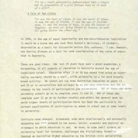 Somerville House: Speech Night, 1984 [PDF]