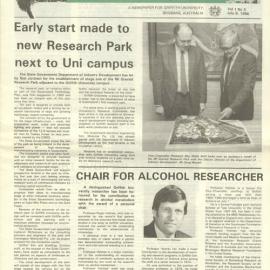 Griffith Gazette, Volume 1 Number 3 1986 [PDF]