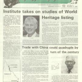 Griffith Gazette, Volume 2 Number 11 1987 [PDF]