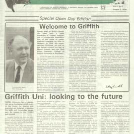 Griffith Gazette, Volume 5 Number 8 1990  (August) [PDF]