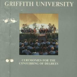 Griffith Graduation Program, Nathan 8-16 April 1988 7.30pm [PDF]