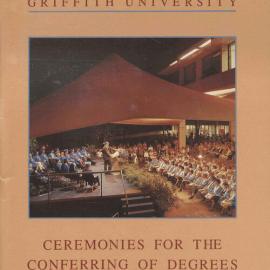 Griffith Graduation Program, Nathan 14 April 1989 7.30pm [PDF]