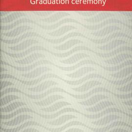 Griffith Graduation Program, Gold Coast 16 April 2005 6.00pm [PDF]
