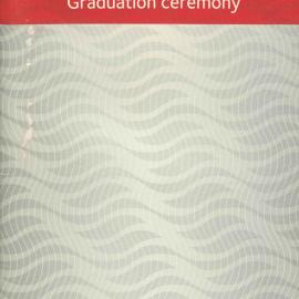 Griffith Graduation Program, Brisbane 19 April 2005 6.00pm [PDF]