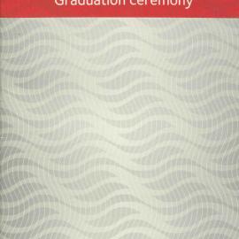 Griffith Graduation Program, Brisbane 8 April 2005 6.00pm [PDF]