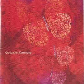 Griffith Graduation Program, Brisbane 6 September 2005 6.00pm [PDF]