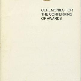 Griffith Graduation Program, Brisbane 20 April 1991 2.00pm [PDF]