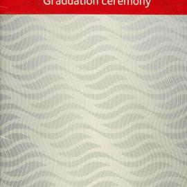 Griffith Graduation Program, Japan 5 August 2006 11.00am [PDF]