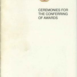 Griffith Graduation Program, Brisbane 11 April 1992 6.00pm [PDF]