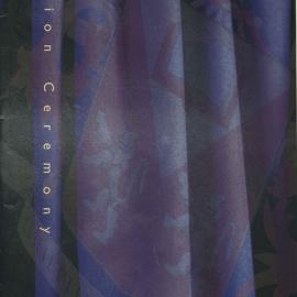 Griffith Graduation Program, Brisbane 9 September 2000 6.00pm [PDF]