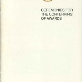 Griffith Graduation Program, Brisbane 21 April 1992 6.00pm [PDF]