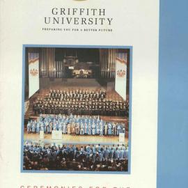 Griffith Graduation Program, Brisbane 28 March 1995 6.00pm [PDF]