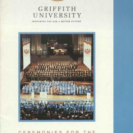 Griffith Graduation Program, Gold Coast 21 April 1995 6.00pm [PDF]