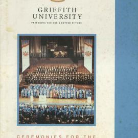 Griffith Graduation Program, Brisbane 12 December 1995 5.00pm [PDF]