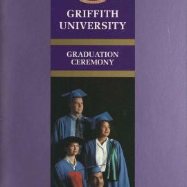 Griffith Graduation Program, Brisbane 13 April 1996 2.00pm [PDF]