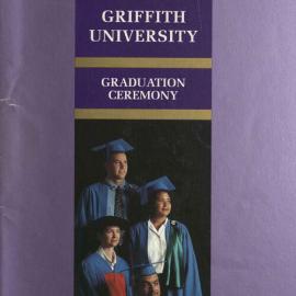 Griffith Graduation Program, Brisbane 26 March 1996 2.00pm [PDF]