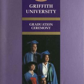 Griffith Graduation Program, Gold Coast 27 April 1996 6.00pm [PDF]