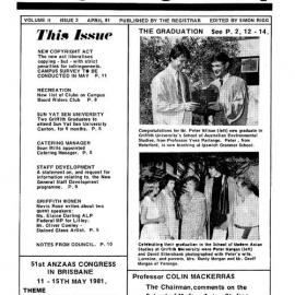 Great Griffith Gazette 1981 Vol 11  No 3