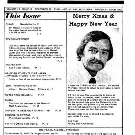 Great Griffith Gazette 1980 Vol 10 No 11