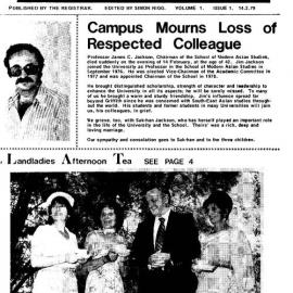 Great Griffith Gazette 1979 Vol 1 No 1