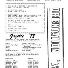 Great Griffith Gazette 1978 Vol 6 No 1